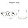 Titanium Vintage Round Eyeglasses Frames 9707