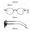 Titanium Geometric Glasses Frame ST K152