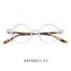 Retro frame plate glasses 98031