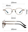 Titanium Round Glasses Frame ST8803