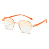 WOMEN'S FASHION RAINBOW LIGHTWEIGHT FRAMELESS ANTI-BLUE LIGHT READING GLASSES