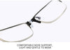 METAL ALLOY HALF FRAME READING GLASSES