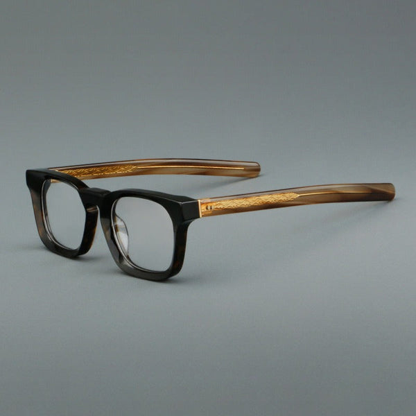 Mando Vintage Square Acetate Glasses Frame