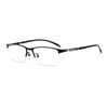 MEN'S FASHIONABLE HALF-FRAME ANTI-BLUE LIGHT READING GLASSES