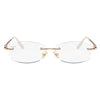 WOMEN'S FASHION FRAMELESS ANTI-BLUE LIGHT READING GLASSES