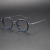 Titanium Geometric Glasses Frame U136