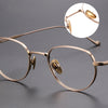 Titanium Round Glasses FrameChord E