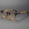 Briceno Acetate Retro Oval Glasses Frame