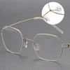 Titanium Vintage Geometric Eyeglasses FramesRICHELLE