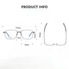 Retro Titanium Square Glasses Frame 5508