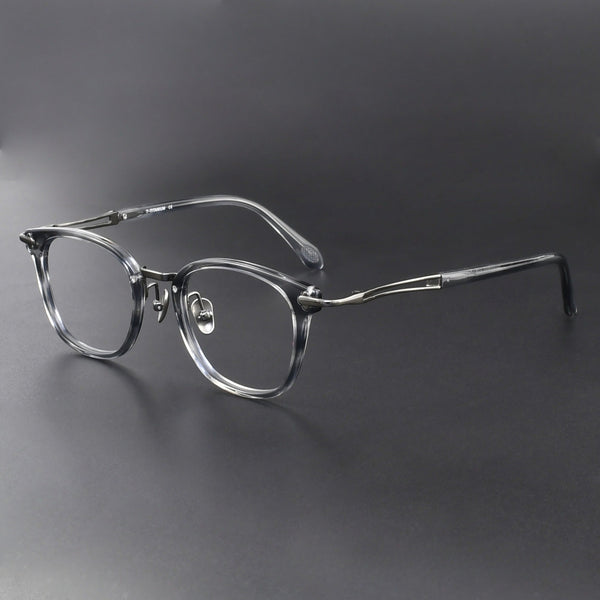 Mott Retro Square Titanium Glasses Frame