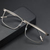 Lingo Titanium Vintage Rectangle Eyeglasses Frames