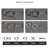 Acetate Square Glasses Frames 55001