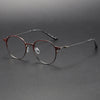 Titanium Vintage Round Eyeglasses Frames 202315