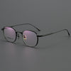 Titanium Vintage Round Eyeglasses Frames ST DALIY