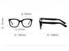 Classic Unisex TR Square Glasses