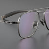 Retro Titanium Square Glasses Frame SM105