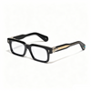 Velora Turquoise Acetate Square Luxury Eyeglasses Handmade Designer Frame