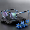 Kropp Retro Rectangle Acetate Eyeglasses Frame