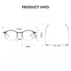 Titanium Round Glasses Frame 6541