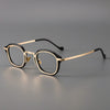 Titanium Vintage Round Eyeglasses Frames STMOP7