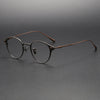 Titanium Vintage Oval Eyeglasses Frames respect-dome