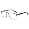 MEN'S CLASSIC METAL FRAME ANTI-BLUE LIGHT READING GLASSES