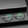 Titanium Vintage Round Eyeglasses Frames ST DALIY