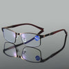 MEN'S SIMPLE SQUARE FRAME ANTI-BLUE LIGHT READING GLASSES