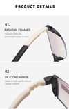 DUAL LIGHT ANTI-BLU-RAY ANTI-SHATTER READING GLASSES