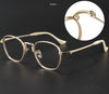 Titanium Vintage Geometric Eyeglasses Frames 80850