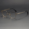 Hahn Business Square Titanium Double-bridge Glasses Frame