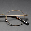 Titanium Vintage Round Eyeglasses Frames KMN01TR