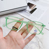 READING GLASSES ANTI-BLUE LIGHT GLASSES RETRO SMALL SQUARE READING GLASSES