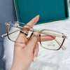 READING GLASSES ANTI-BLUE LIGHT GLASSES RETRO SMALL SQUARE READING GLASSES