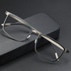 Lingo Titanium Vintage Rectangle Eyeglasses Frames