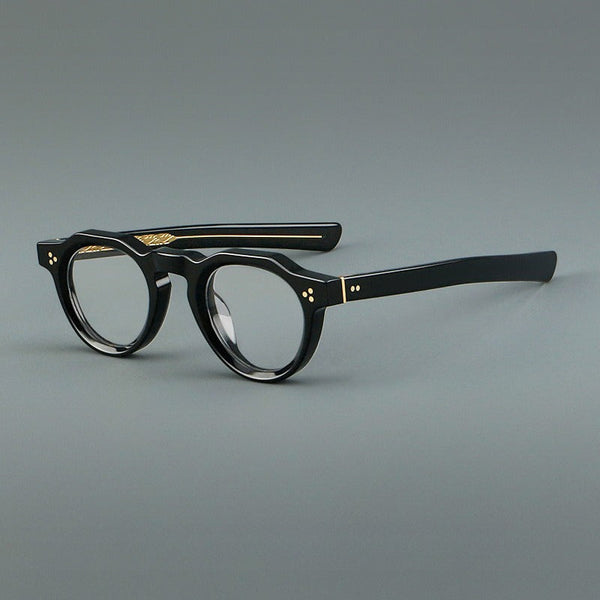 Marlin Vintage Geometric Acetate Glasses Frame