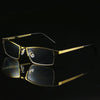 TITANIUM MULTI-FOCUS READING GLASSESPROGRESSIVE DOUBLE LIGHT ANTI-BLUE LIGHT