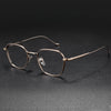 Retro Titanium Square Glasses Frame 316