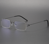 Retro Titanium Square Glasses Frame TIM