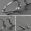 Titanium Vintage Round Eyeglasses Frames ST GWS-835