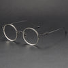 Titanium Vintage Round Eyeglasses Frames 80924