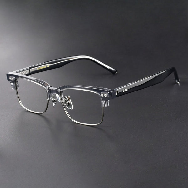 Finn Retro Rectangle Titanium Glasses Frame