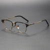 Titanium Vintage Square Eyeglasses Frames S-02T