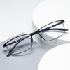 MEN'S FASHIONABLE HALF-FRAME ANTI-BLUE LIGHT READING GLASSES