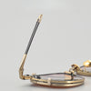 Chi Titanium Vintage Eyeglasses Frame With Sunglasses Clips