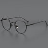 Titanium Vintage Round Eyeglasses Frames ST3125