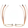 Retro Titanium Square Glasses Frame ST41465