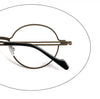 Titanium Vintage Round Eyeglasses Frames ZY0057