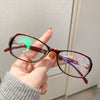 WOMEN'S SEXY ANTI-BLUE LIGHTSHELL DECORATION READING GLASSES